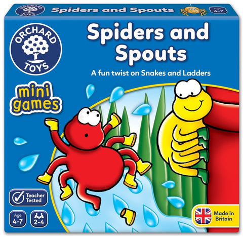 Orchard Toys - Spiders and Spouts Game